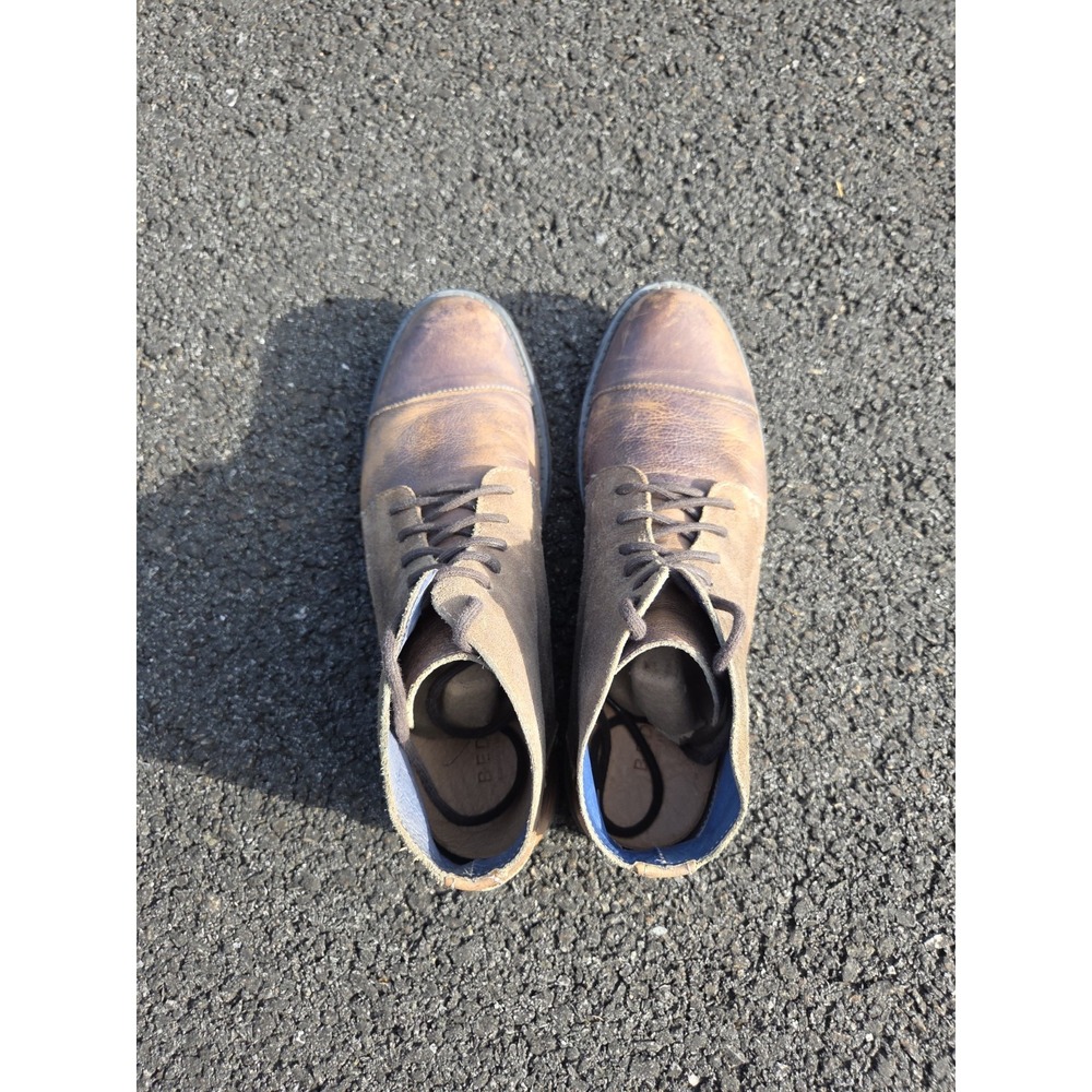 Bed Stu Cap Toe Boot Mens 9.5 USA Vegetable Tanned Leather - Picture 3 of 9